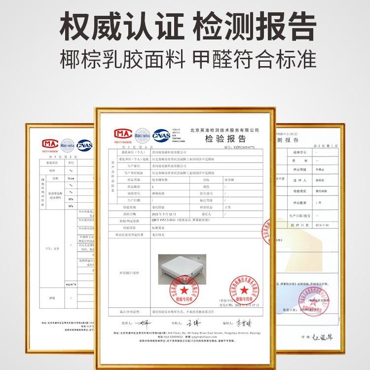 席梦思弹簧垫20m厚JCS双1.c5m1.8米酒店家用乳胶床人软垫棕硬垫
