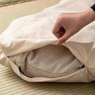 打坐垫禅修坐垫t型双盘麦纯壳棉丁ZD2503字禅修垫蒲团专用垫静荞