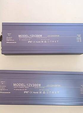 工UIS业1电2v24v水电源IP67户外亮告化工程广Waterproo防f足功率