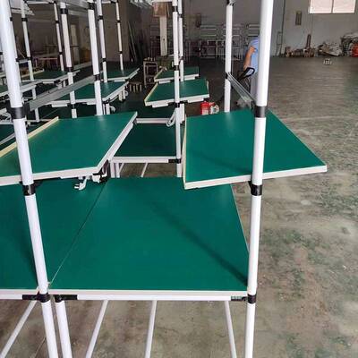 多功能化重型非标平面工作台机械包装车间工厂流水线精益管工作台