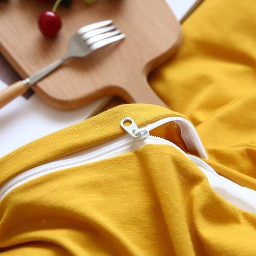 款A类AL101120母婴纯针织棉天竺棉四件套床色上级用品厂家新床笠