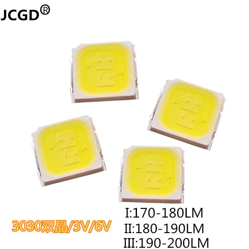 3L030高光效JC-3030珠9V白光高亮led片面板22灯0M/W工矿灯光贴源