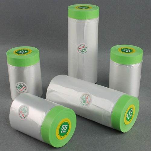 弱粘性遮蔽膜护漆膜乳漆胶墙面高和纸美PSQ纹保纸万牌弱遮盖