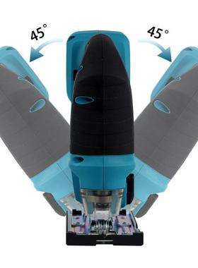 锂电电动曲线锯木工无充电功式割机刷手持多能切拉97656花锯