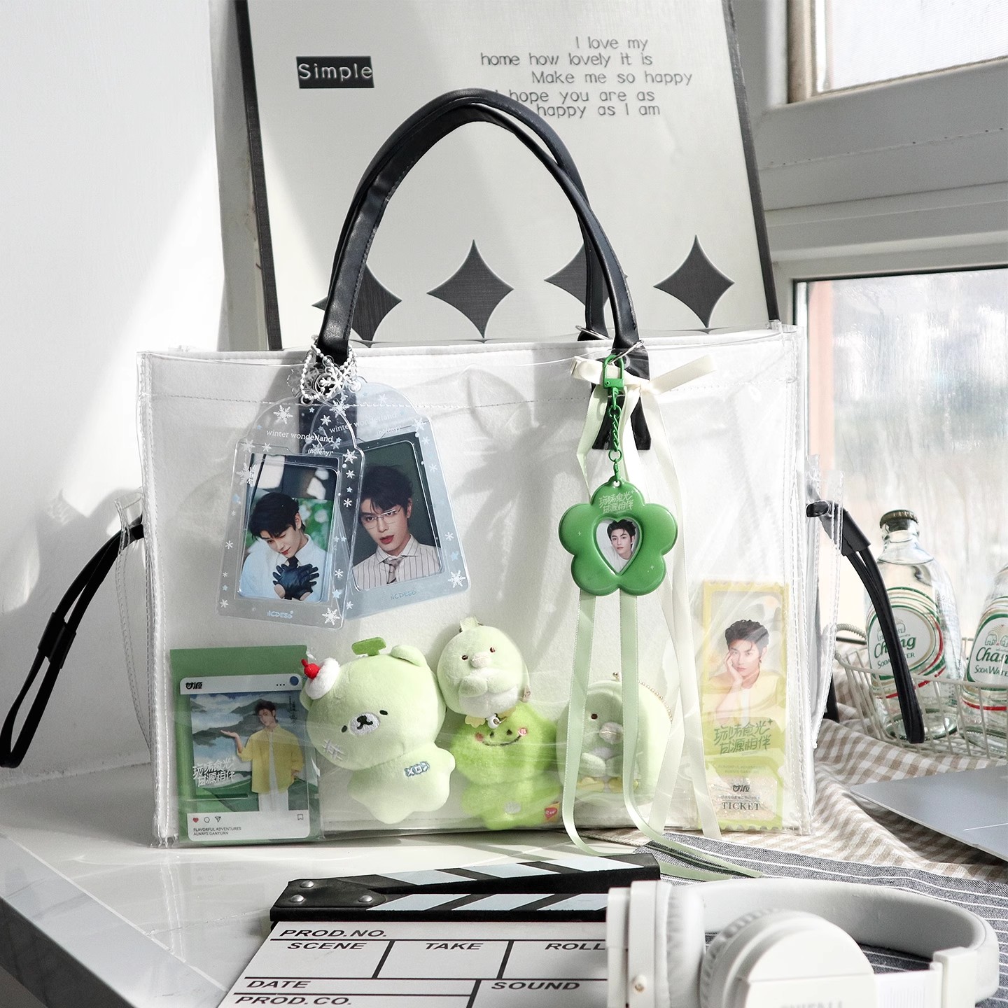 【果冻魔方】藏物包演唱会藏支架灯牌托特包暗格包包应援女包追星