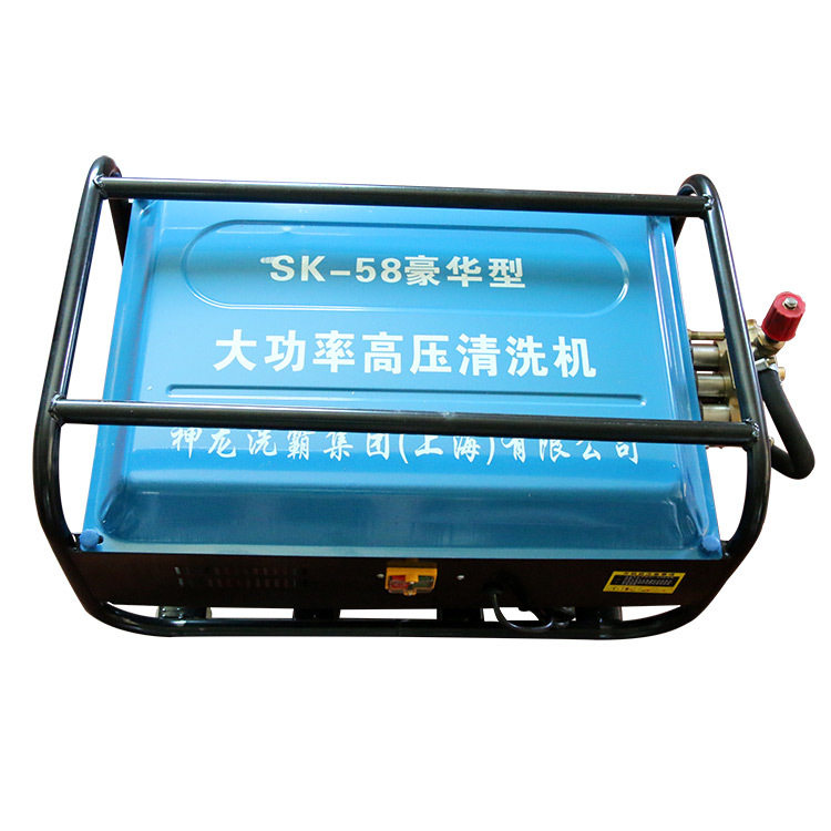 现货55/58高压清洗机家商两用258/358铜线电机自吸式大流量洗车机