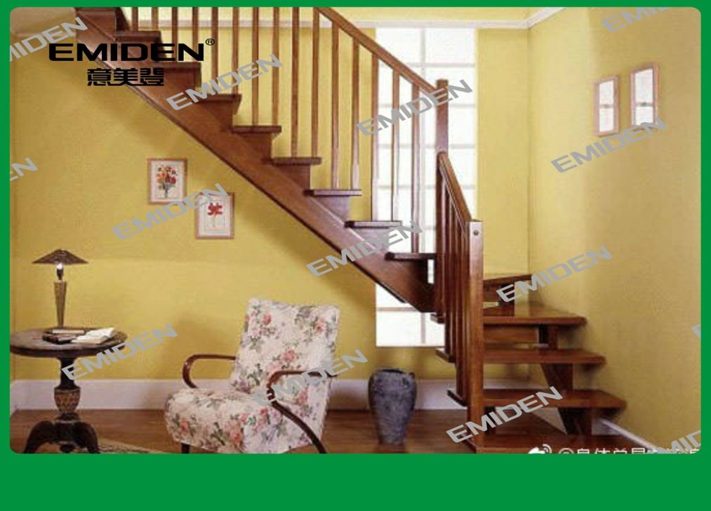 实木整体楼梯/别墅客厅实木楼梯/公寓楼梯/阁楼楼梯/全木楼梯