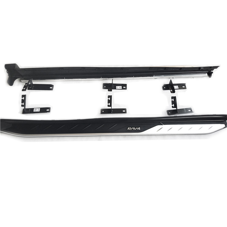 2019款RAV4 荣放 专用 汽车脚踏板 黑色