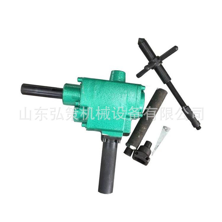 批发矿用ZK19轨道气钻 工务气动钢轨钻眼机 小型钢轨打孔机厂家