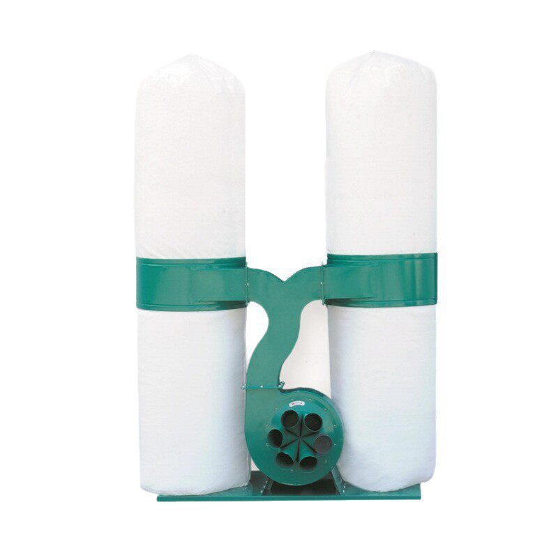 木工布袋吸尘机单双桶移动式雕刻机除尘器工业集尘器粉尘吸尘器