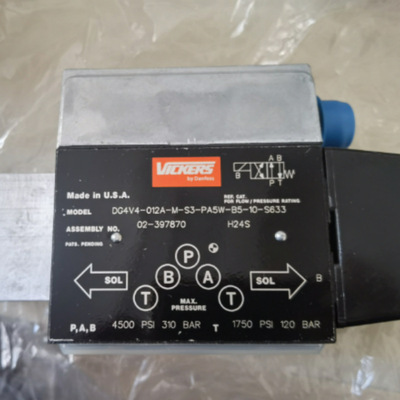 威格士液压比例阀02-397870 DG4V4-012A-M-S3-PA5W-B-5-10-S633