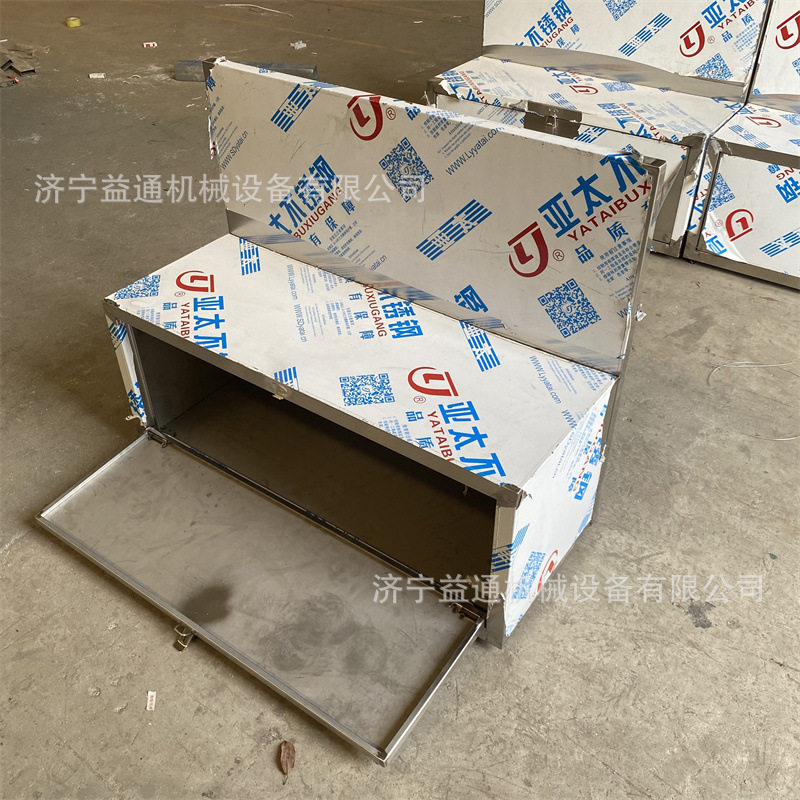 矿用不锈钢储物座椅 矿用避难硐室座椅 箱体式座椅 三联储物座椅