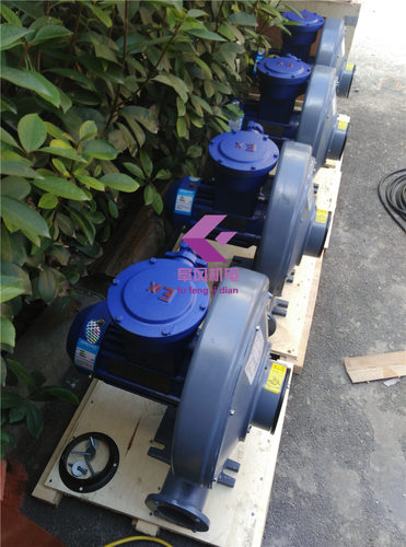 0.37kw防爆鼓风机,中压,离心,通风吸风送风,电机防爆DIIBT4/CT4