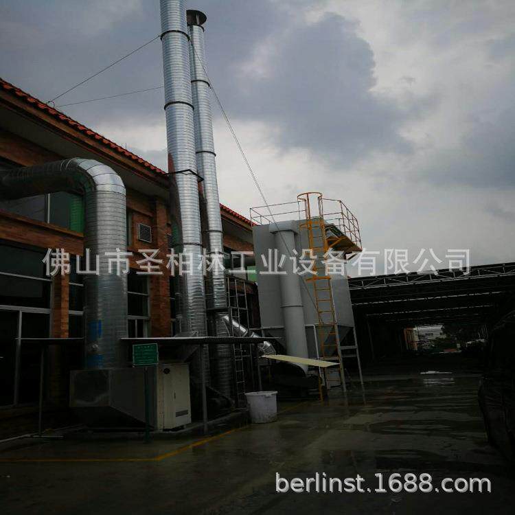 制作15KW中央小型锅炉除尘器环保设备废气处理空气净化仓顶除尘