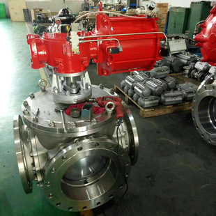 Q644F 气动三通球阀Q944F 电动三通球阀 法兰球阀开关调节型