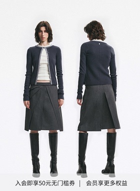 DIONYS*Origami Draping Skirt「折纸系列」-不规则立裁压褶半裙