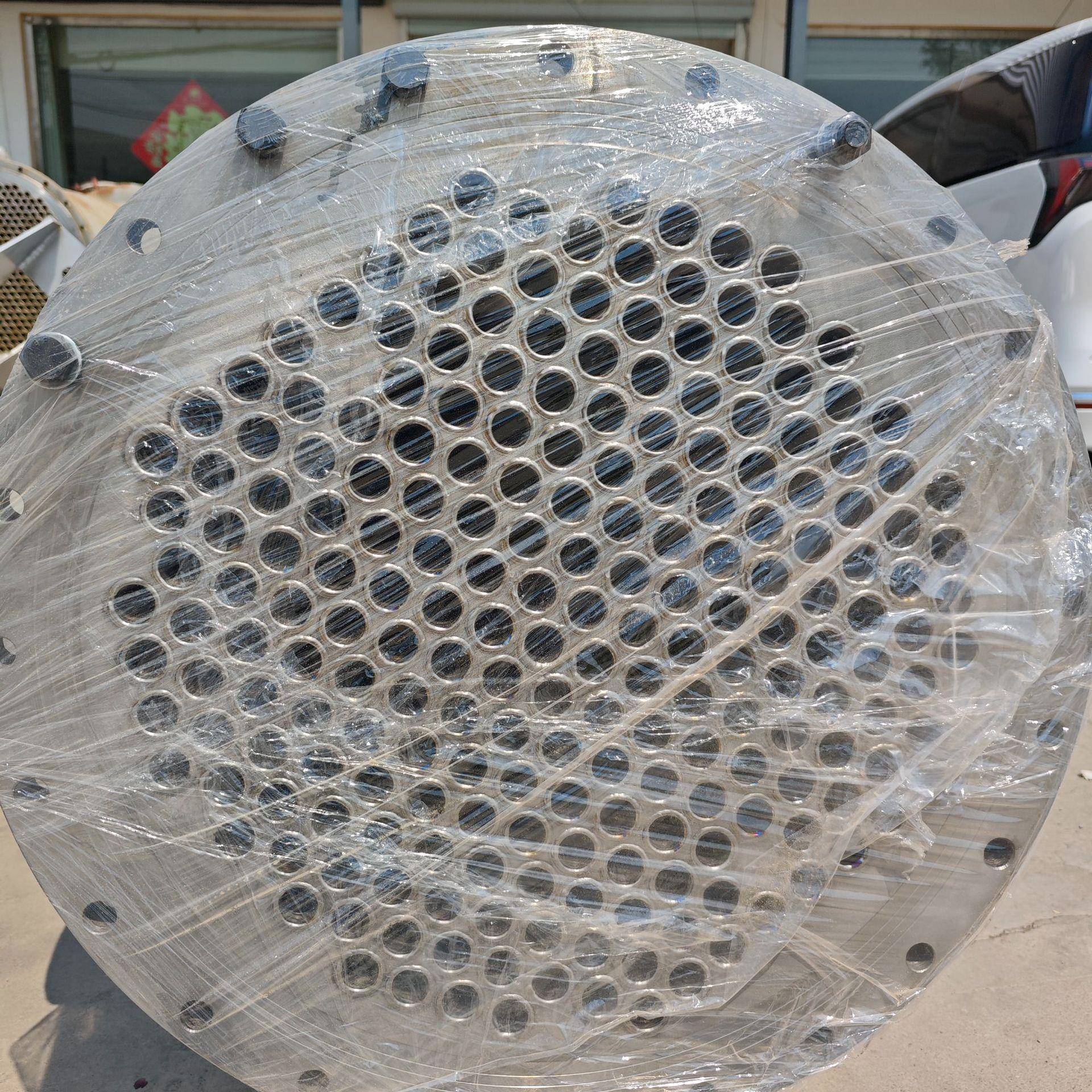 钛材列管式冷凝器工业化工制药10--100平方钛材列管冷凝器