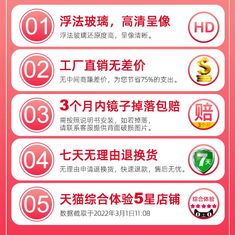 速发镜子全身穿衣镜贴墙自粘粘子学生宿舍试镜家用衣柜镜贴墙新品