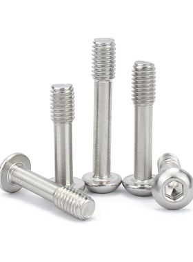 速发02不锈钢盘头松六角不脱出螺丝ISO780平圆头不内脱M4-M8可