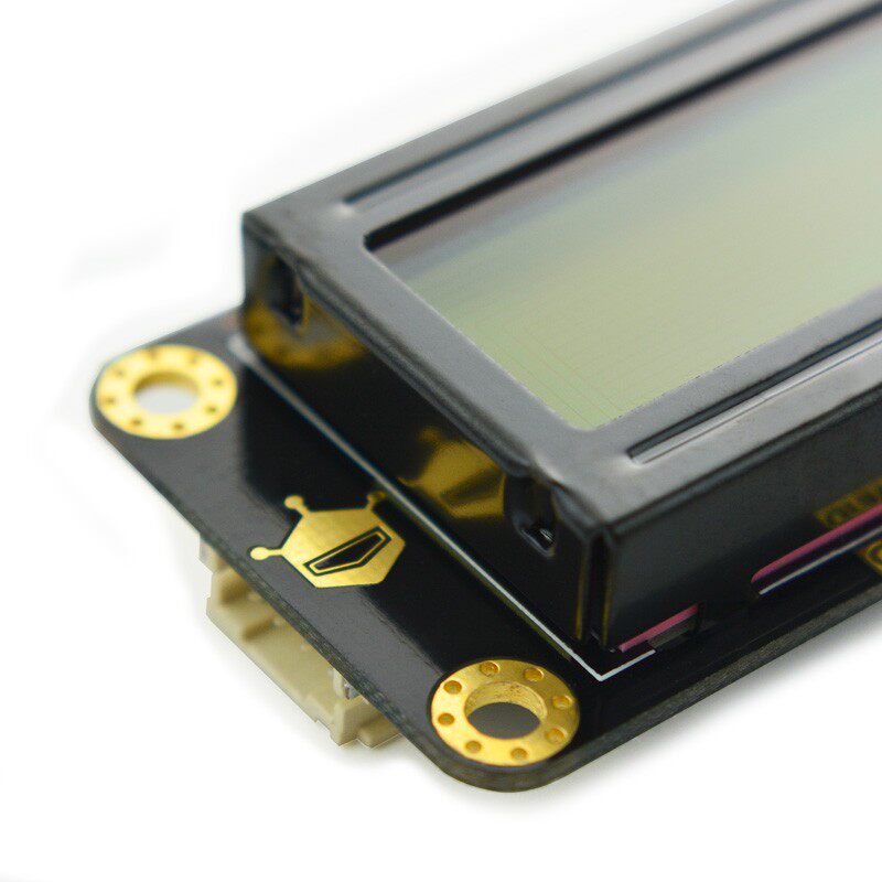 速发Gravity: I2C LCD1602彩色背光液晶屏能够提供1600种颜色组合