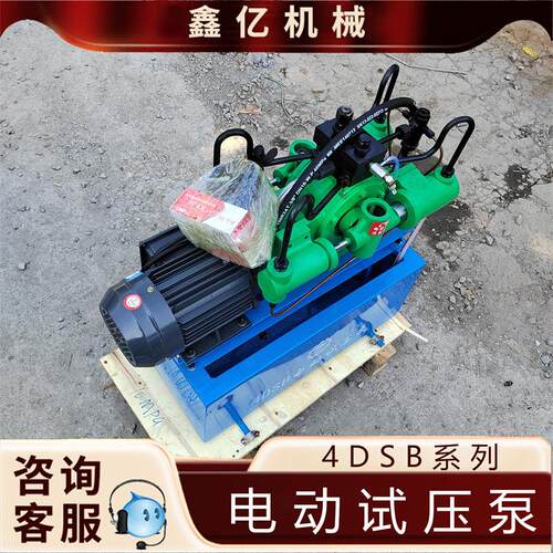 压力自控式电动打压泵可调压保压泵4DSB高压管道测试泵