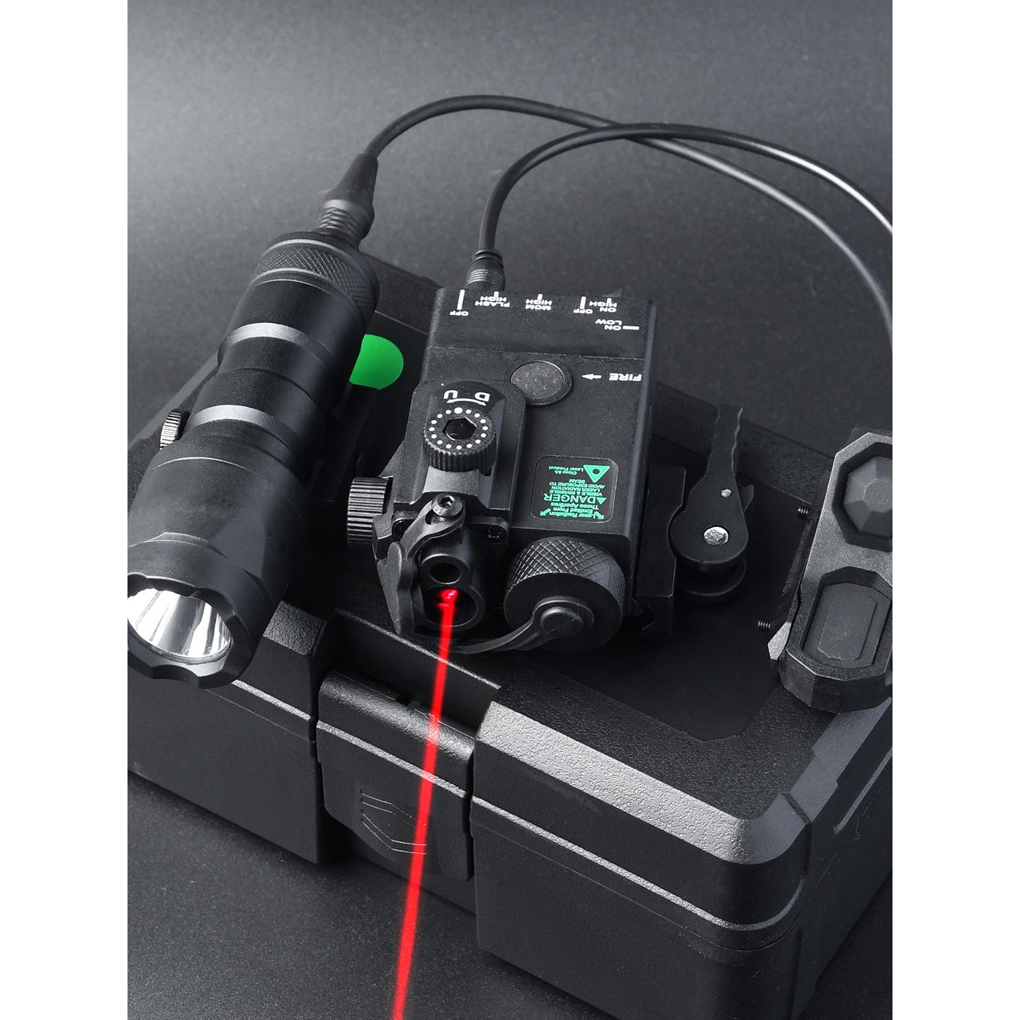 DBAL-MINI战术镭射指示器AXON双控鼠尾套装M300AM600C玩具枪配件图片