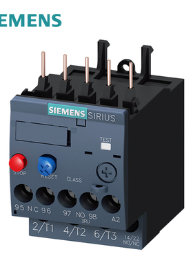 西门子3RU6116过载继电器 S00  0.55-0.80A1.4-2.0 A5.5-8.0 A