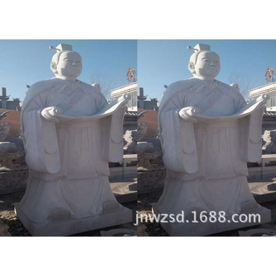 近代人物石像加工厂 现代真人石雕造价 石刻苏轼像 石造辛弃疾像