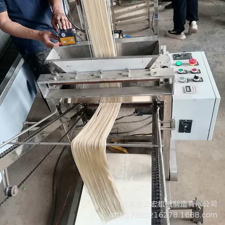 操作简单玉米面条机 一机多用冷面机 杂粮面条机设备出机自动切断