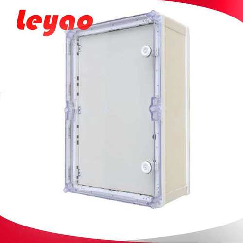 带中门内门监控电源检修箱 塑料配电箱 透明防水箱 600×400×260