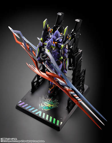 MB初号机 30周年版 盖乌斯之枪 EVA 新世纪福音战士 模型玩具
