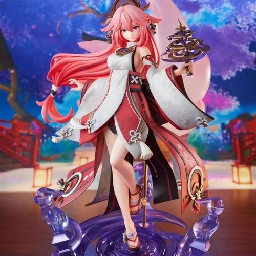 原神手办八重神子手办狐之真意二次元美少女动漫游戏模型礼物摆件