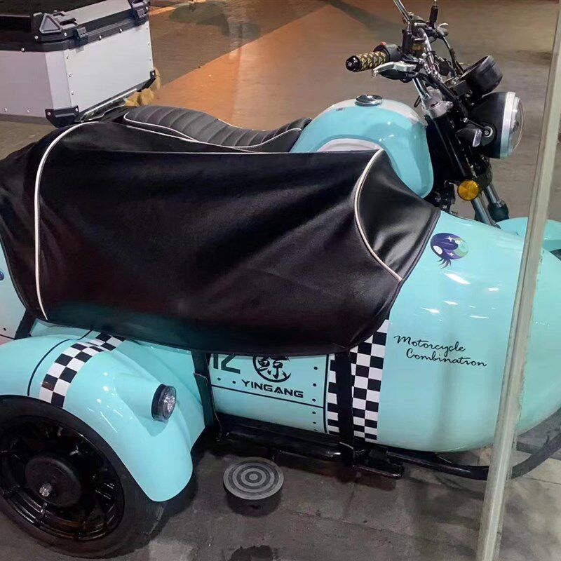 银钢鲸150摩托车边斗布 银钢边三轮挎子摩托车边斗车罩 双层斗布