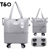 大容量旅行包袋新款 多层万向轮便捷行李包户外短途出行学生搬家袋