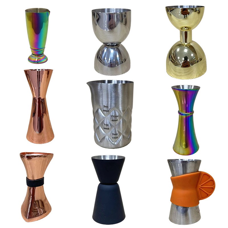 定制量杯安士杯304不锈钢量酒器调酒器酒吧用品蛊司杯调酒师工具