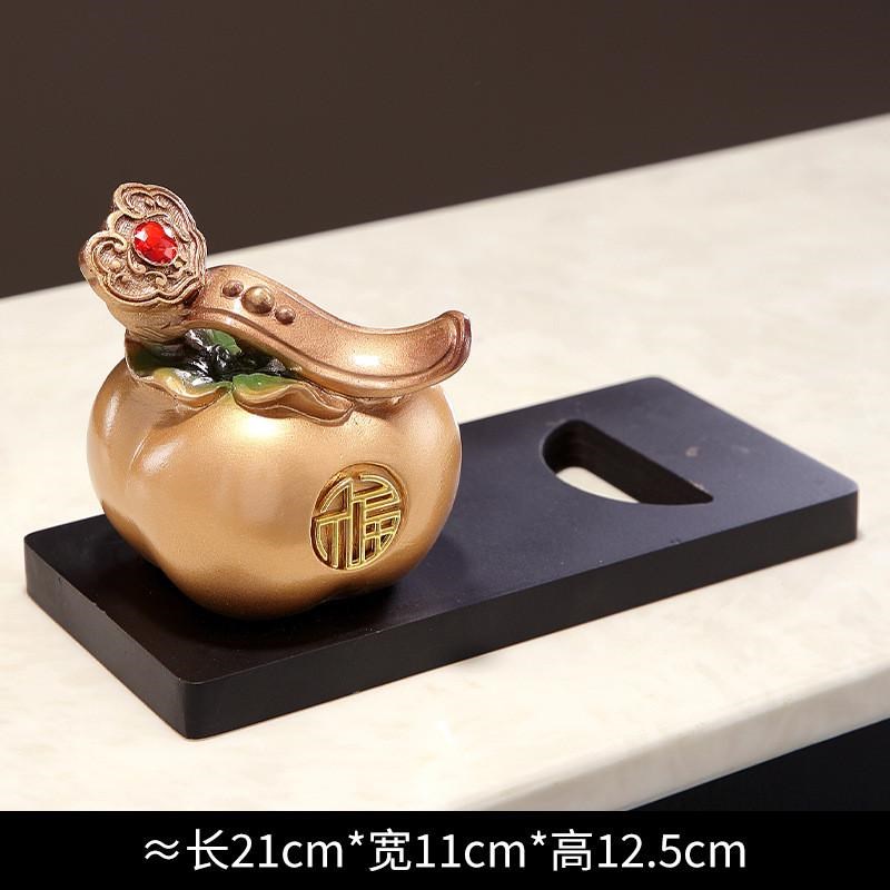 新中式客厅电视柜酒柜装饰品葡萄酒架红酒架摆件轻奢高档高端大气