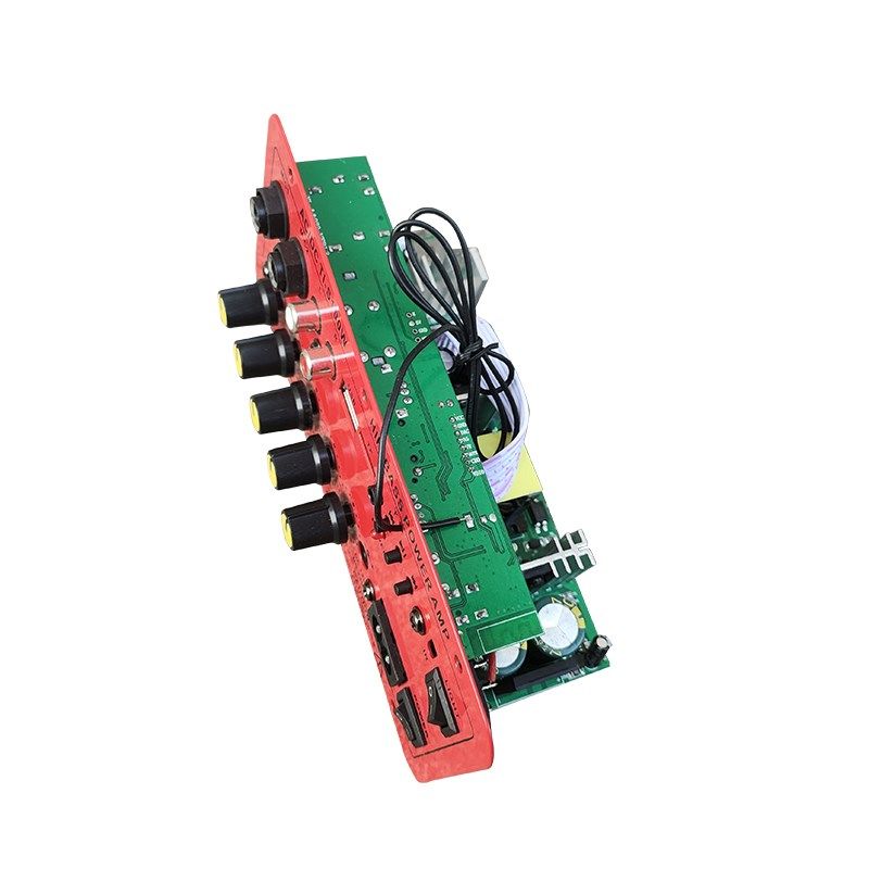 峰值300W大功率货车用12V24V220V全音纯低音炮功放板有源音箱功放