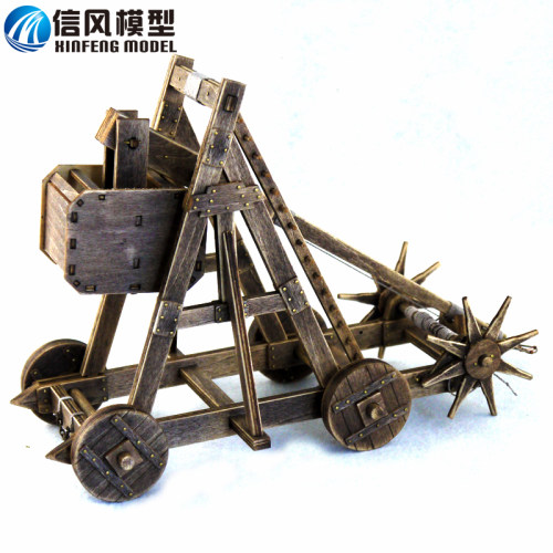 DIY 手工木质模型套材 投石车送5件套 创意玩具 儿童节礼物 骑砍2