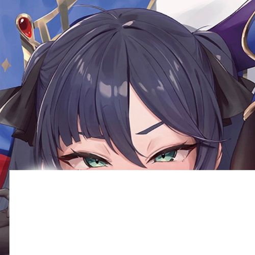 C104 原神 莫娜 星天水镜 毛版 二次元等身抱枕套