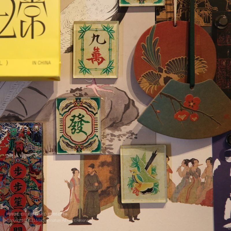 门神冰箱贴磁贴个性q创意传统对联特色生日新年礼物结婚