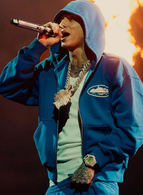 CTST美式CORTEIZ BUSTER恶魔岛潮牌连帽卫衣外套男士冬季卫衣