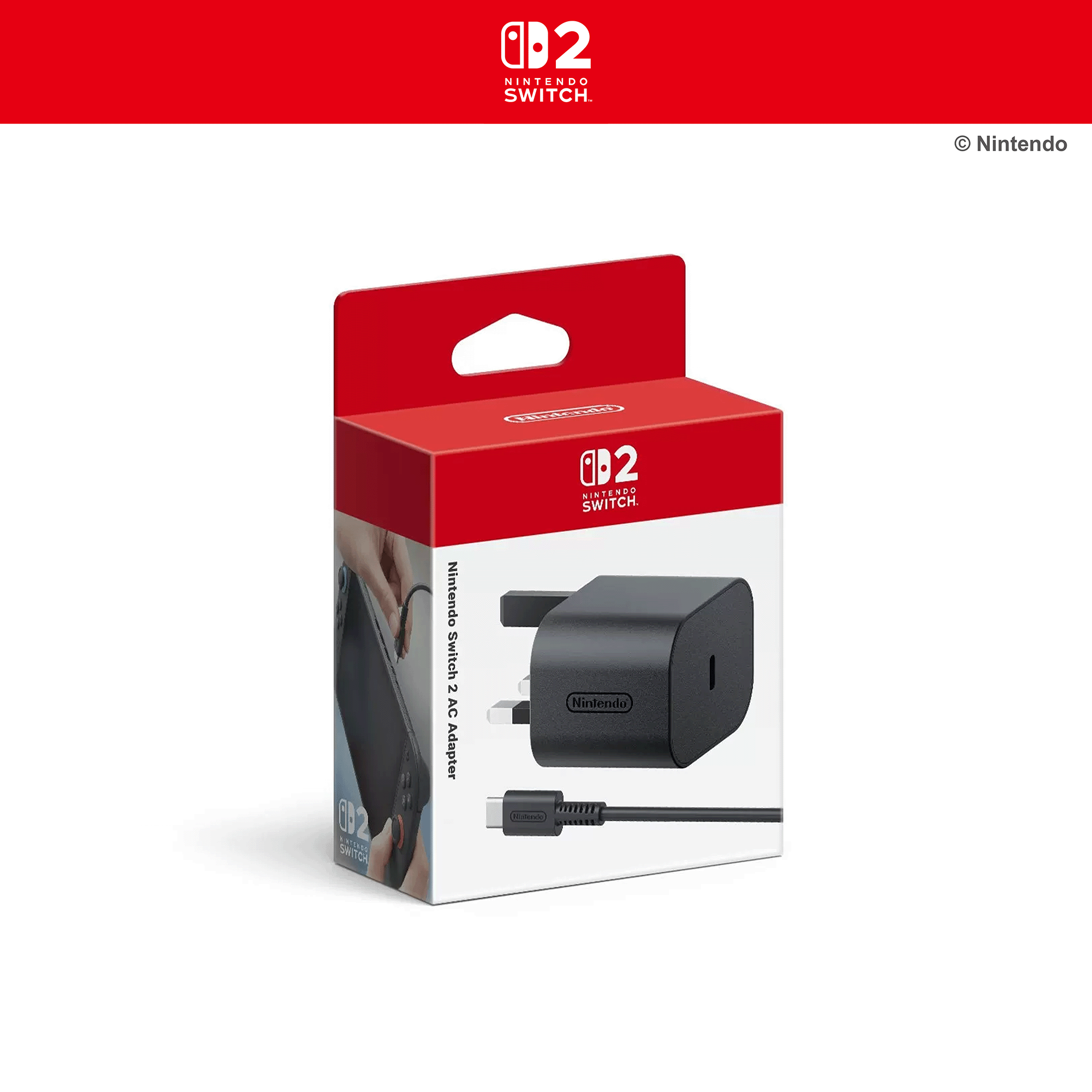 任天堂 Nintendo Switch 2 AC变压器 快充充电器游戏机配件电源适配器充电插头AC适配器