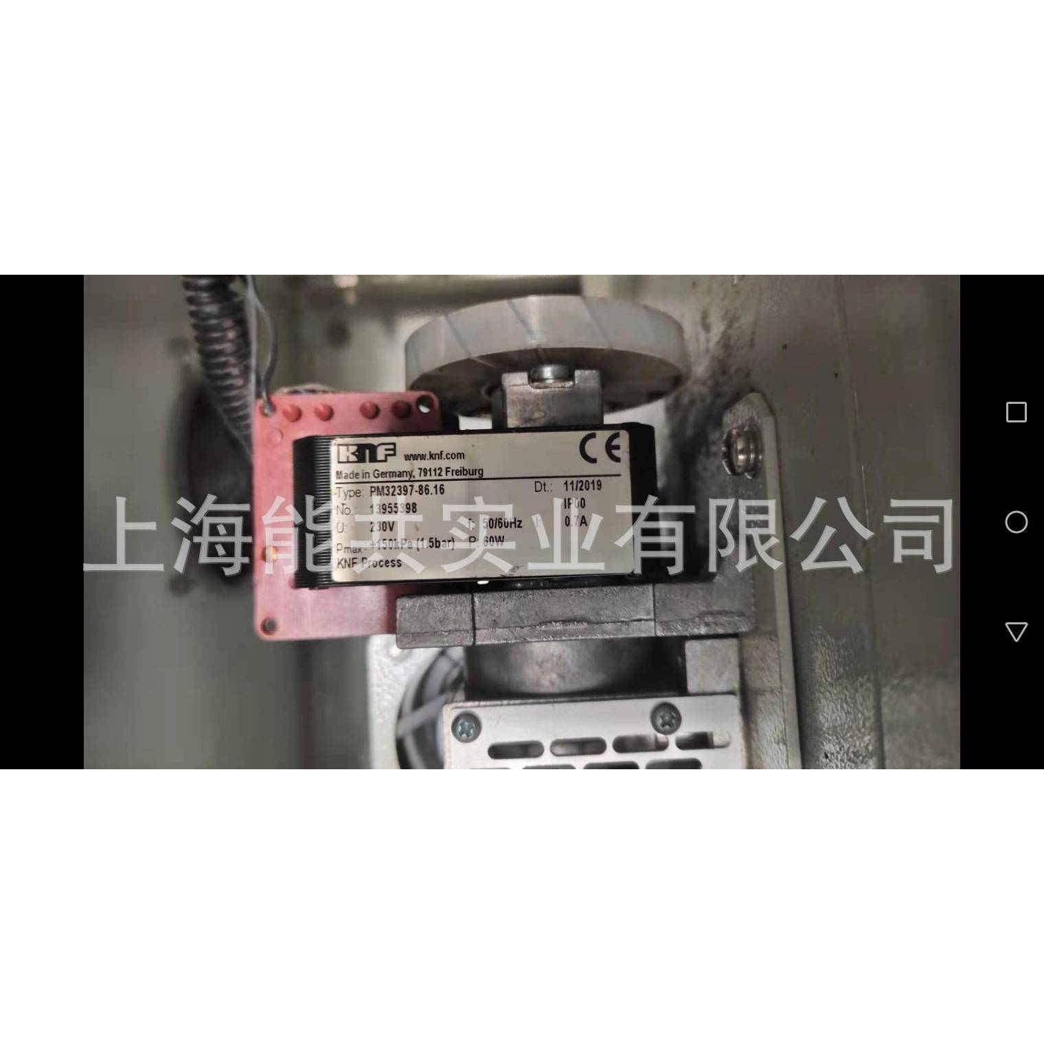 德国原装KNF CEMS高温泵PM32397-86.16采样泵VOC泵 隔膜真空泵