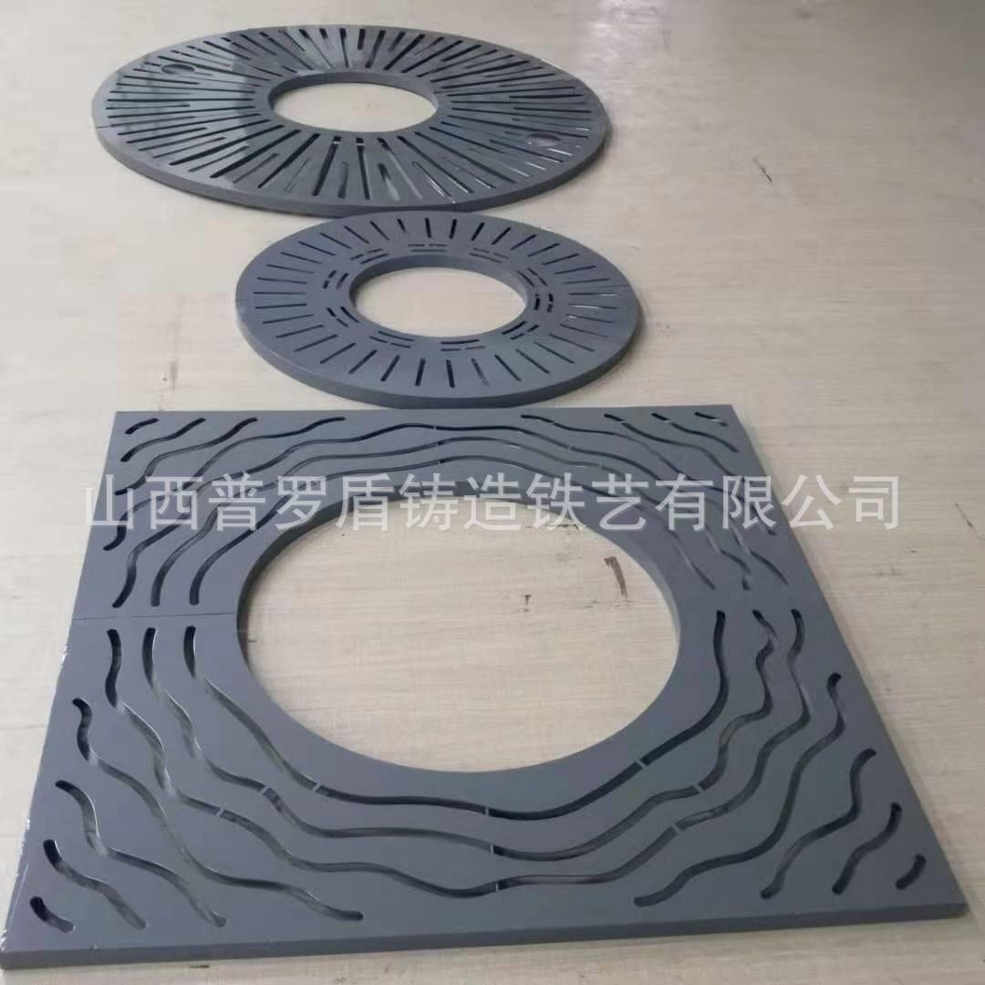 上海杨浦区圆形不锈钢树池篦子树穴盖板市政道路绿化装饰美化树围