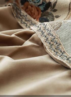 雪尼尔沙发套包罩全式高档奢欧风沙发巾全盖布轻艺四季通100306用