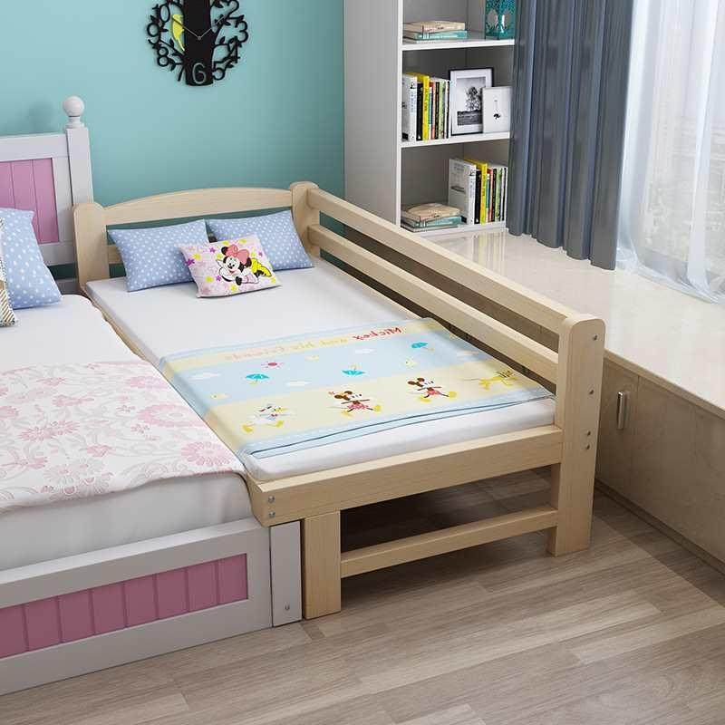 床宽加宽实无品牌/架木床松木床加床婴儿加床儿童单人床拼接床长