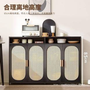 餐边柜厨房微置纳物架家用层多功能收储物054多柜波炉放置架杂物