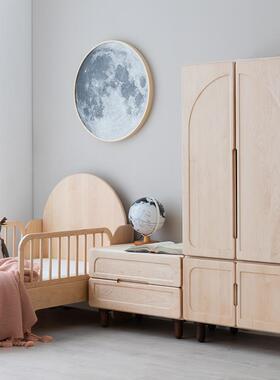 7KF76567HJ布兰卡储衣木实木衣橱组合收纳物柜柜卧室女枫孩儿童