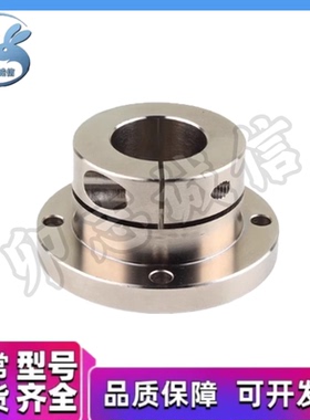 45#钢镀镍导向轴支座圆法兰型 SSLE方法兰SSLEU对边切割法兰SSLEC