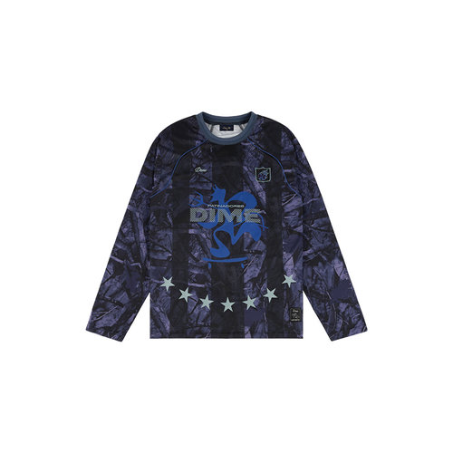 DimeMTL满印足球衣长袖T恤